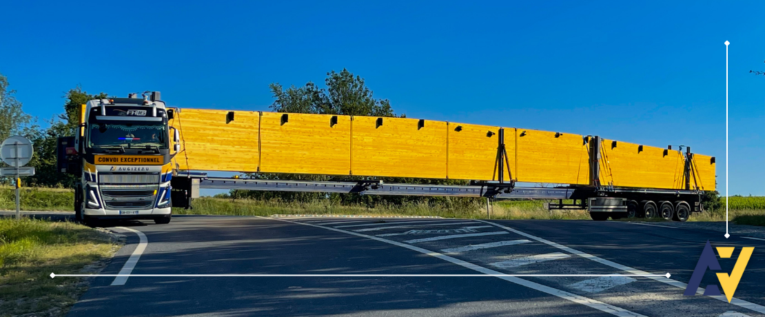 Poutres lamelle colle - Transport