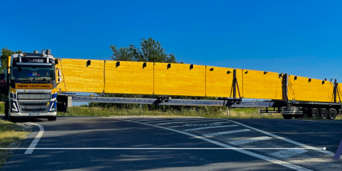 Poutres lamelle colle - Transport